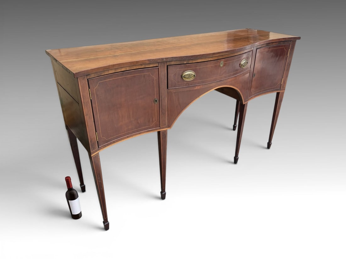 STRING INLAID FEDERAL STYLE SIDEBOARD (1 of 3)