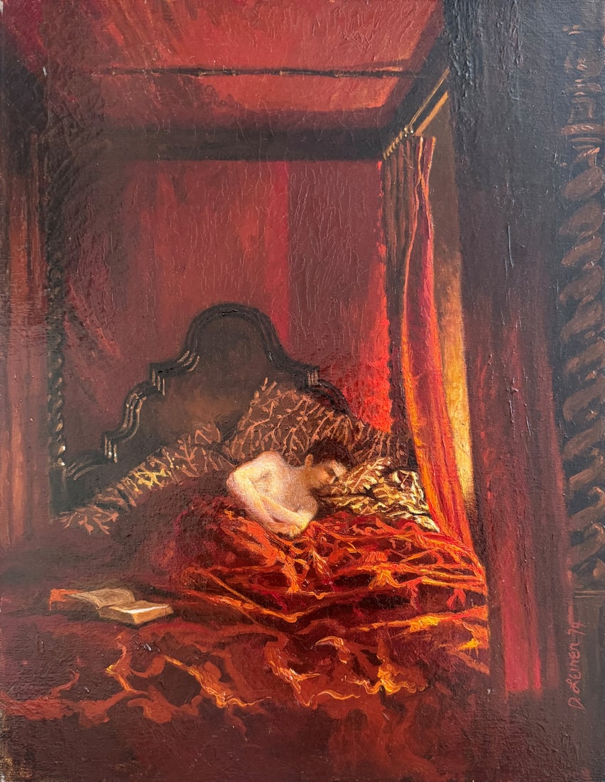 DONALD LEIRER ASLEEP IN BED O/C (1 of 1)