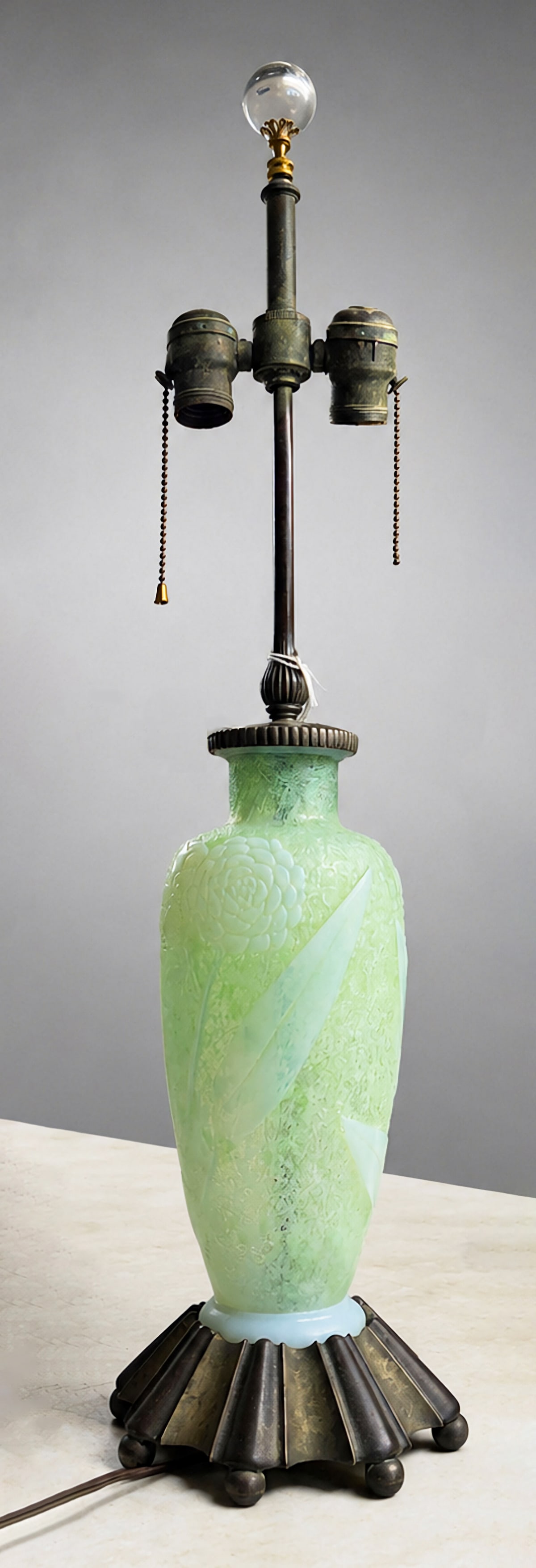 STEUBEN GLASS ACB SUPINO LAMP (1 of 4)