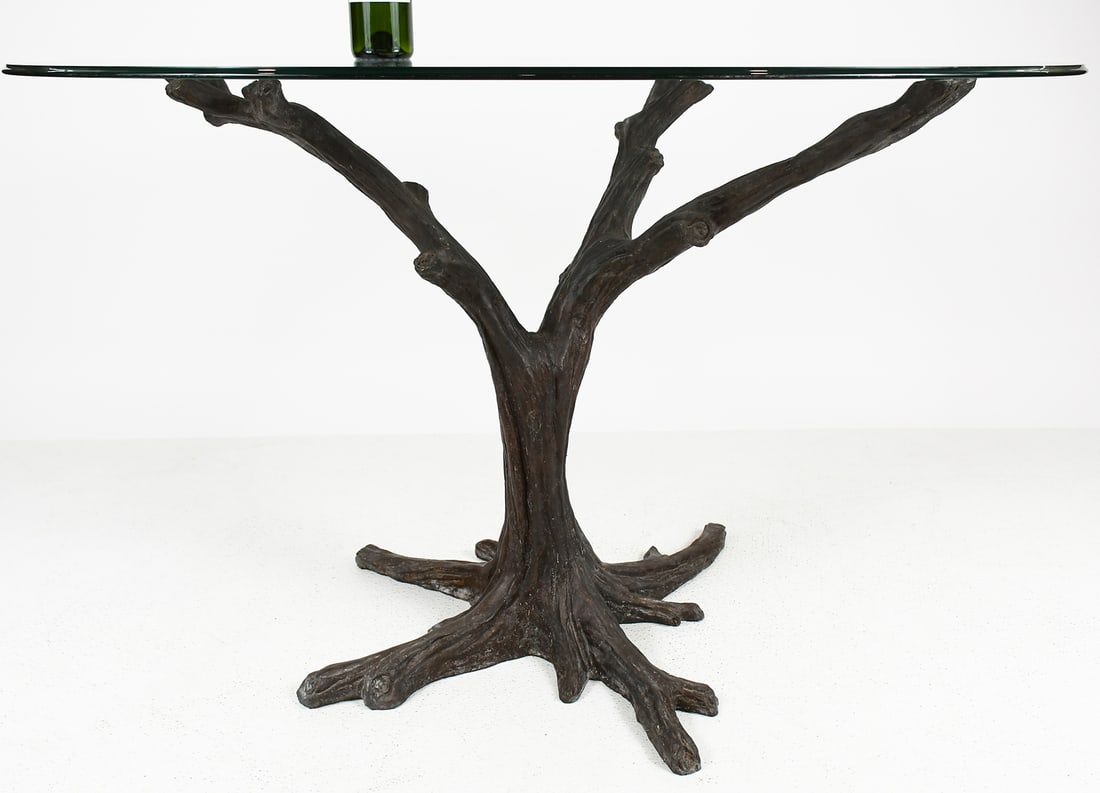 BRONZE TREE FORM TABLE BASE - 2