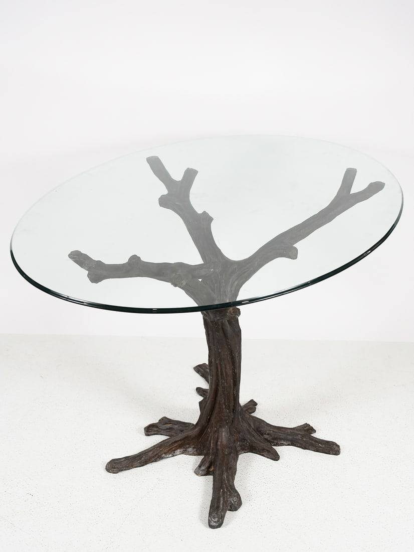 BRONZE TREE FORM TABLE BASE - 5