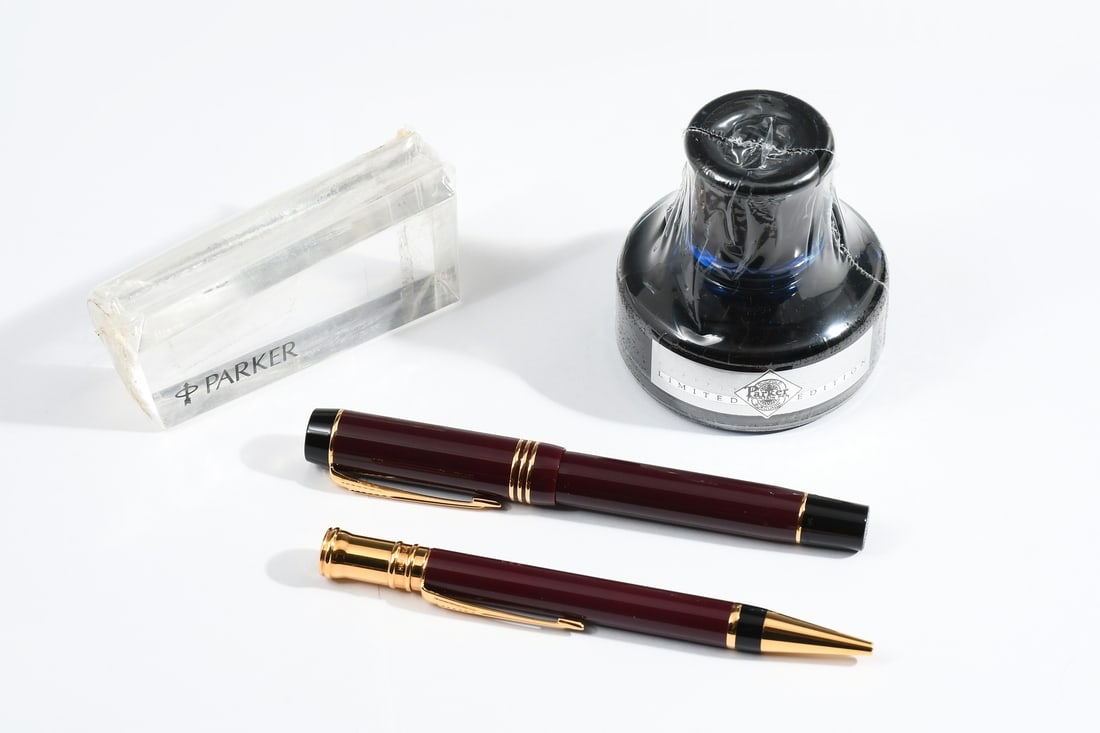 PARKER DUOFOLD CENTENNIAL BURGUNDY SPECIAL EDITION (1 of 7)