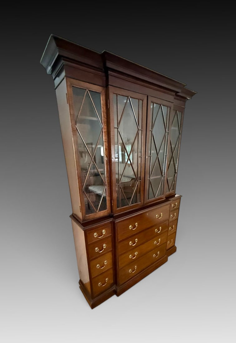 1926 BREAKFRONT SECRETARY (1 of 3)