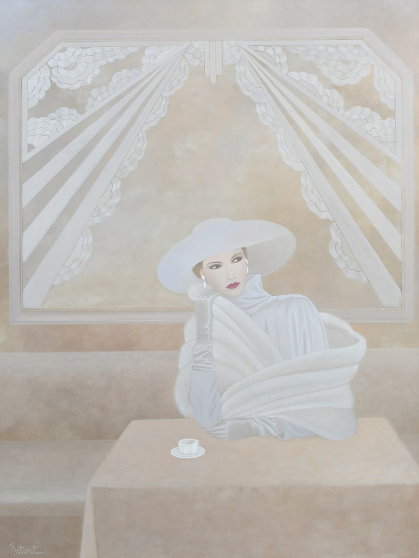 ANNIE RETIVAT PAINTING "RENDEZVOUS" (1 of 6)