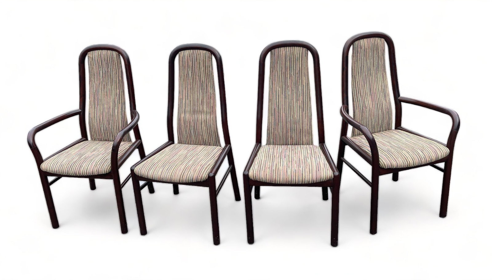 4 MCM DANISH BOLTINGE ROSEWOOD CHAIRS (1 of 4)