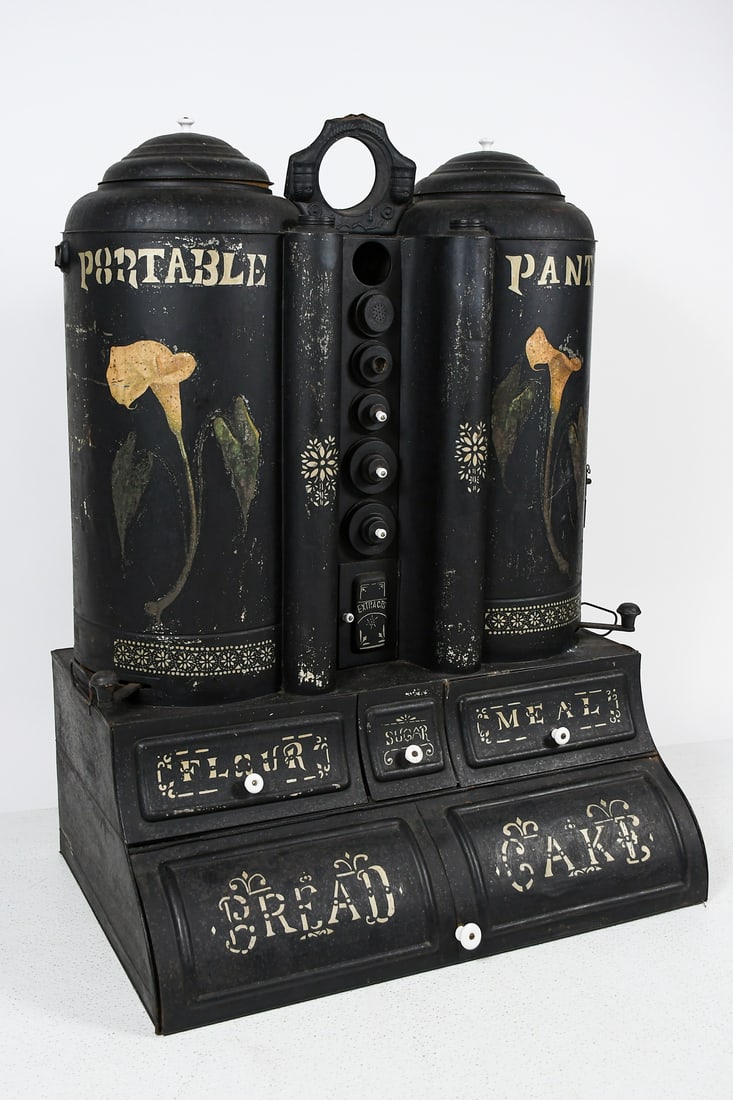 LATE 1800S CHUCK WAGON PORTABLE PANTRY (1 of 5)