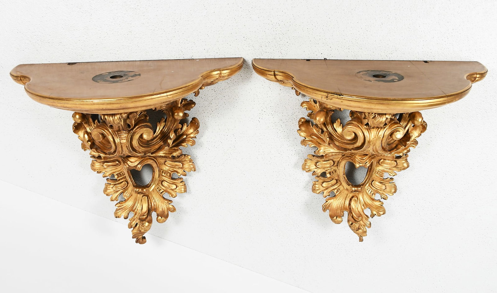 PR ITALIAN BAROQUE/ROCOCO-STYLE CONSOLE SHELVES (1 of 1)