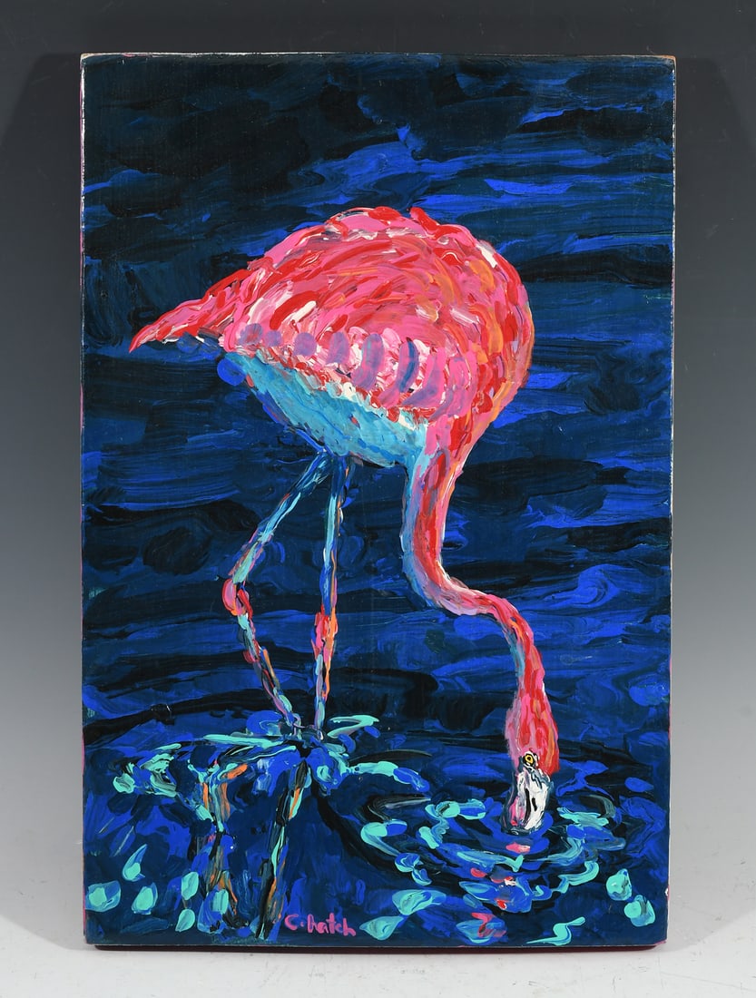 CHRIS HATCH FLAMINGO PTG. (1 of 4)