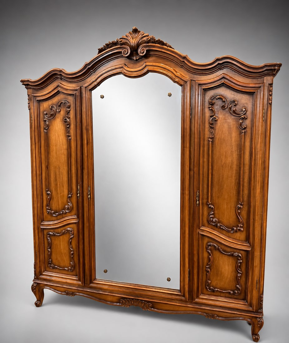 FRENCH VICTORIAN ARMOIRE (1 of 1)
