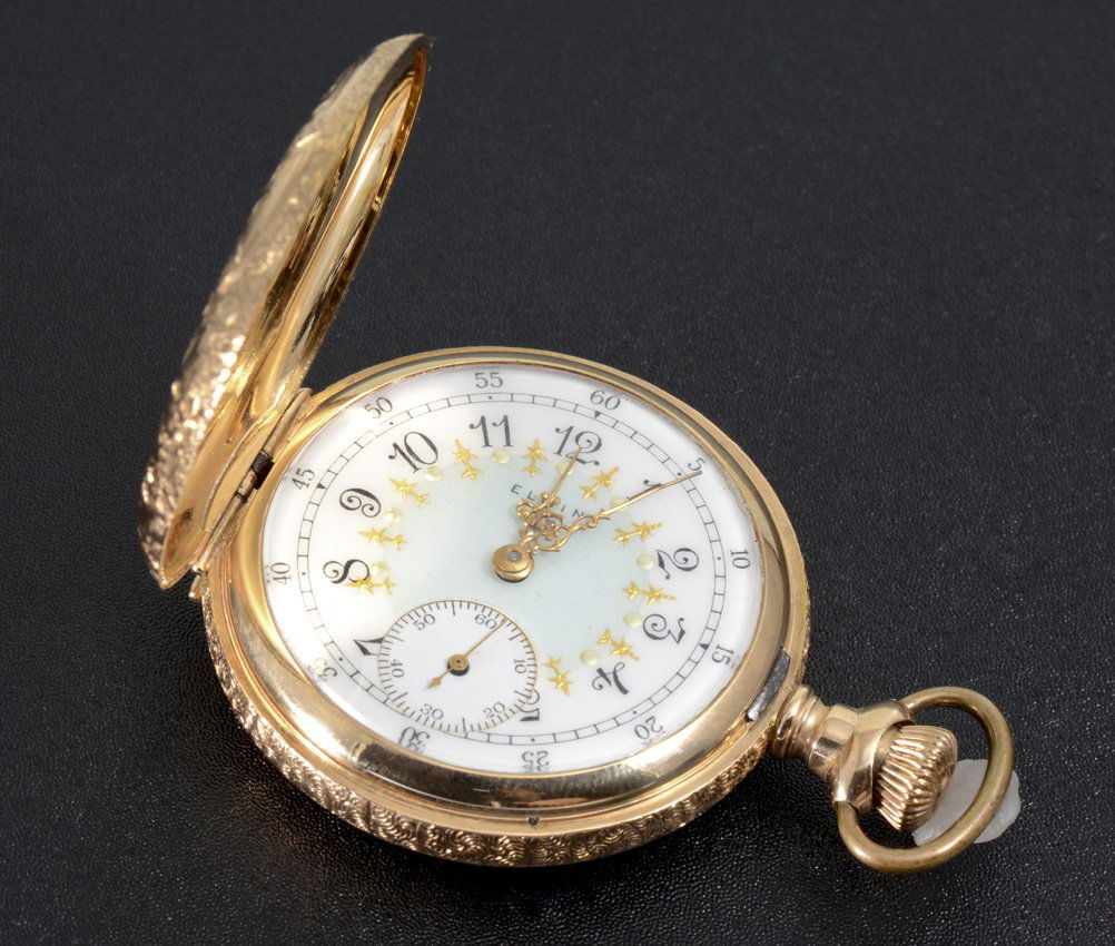 14K GOLD 1911 ELGIN POCKET WATCH