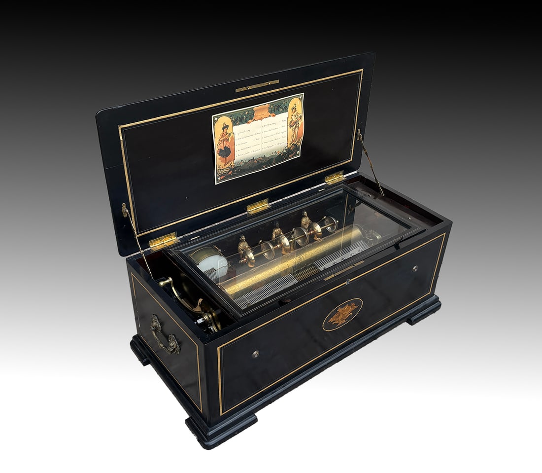 NICOLE FRERE MUSIC BOX FROM MUSICAL INSTRUMENT (1 of 5)