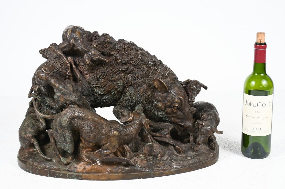 BOAR HUNT BRONZE (1 of 4)