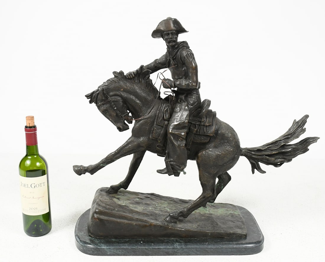 PONY EXPRESS BRONZE AFTER REMINGTON (1 of 4)