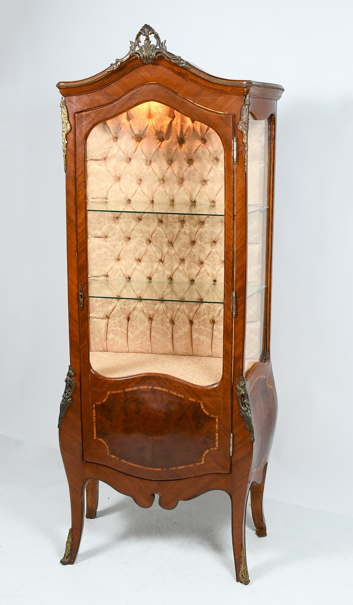 FRENCH CURIO DISPLAY CABINET (1 of 6)