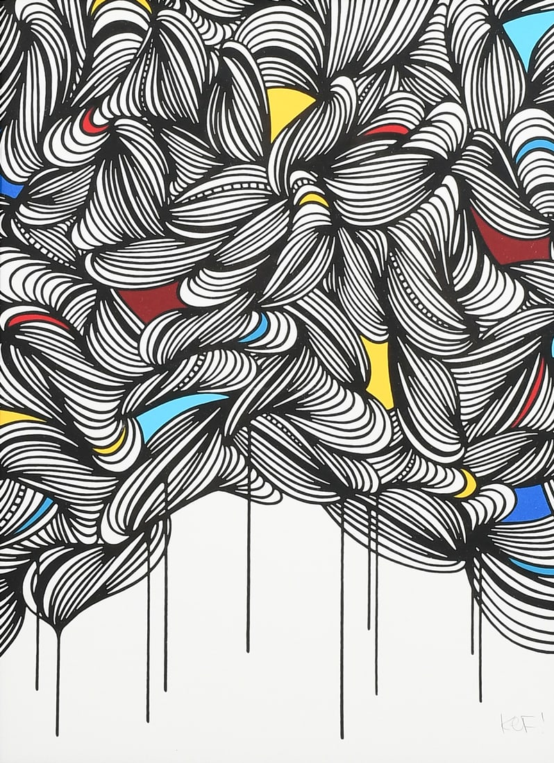 ORIGINAL KEF! "CALM VIBES #2" SCREENPRINT (1 of 6)