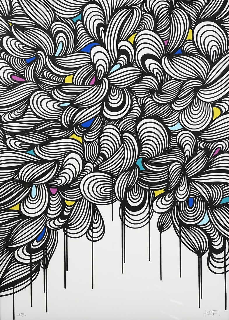 ORIGINAL KEF! "COSMIC FLAVOUR #6" SCREENPRINT (1 of 7)