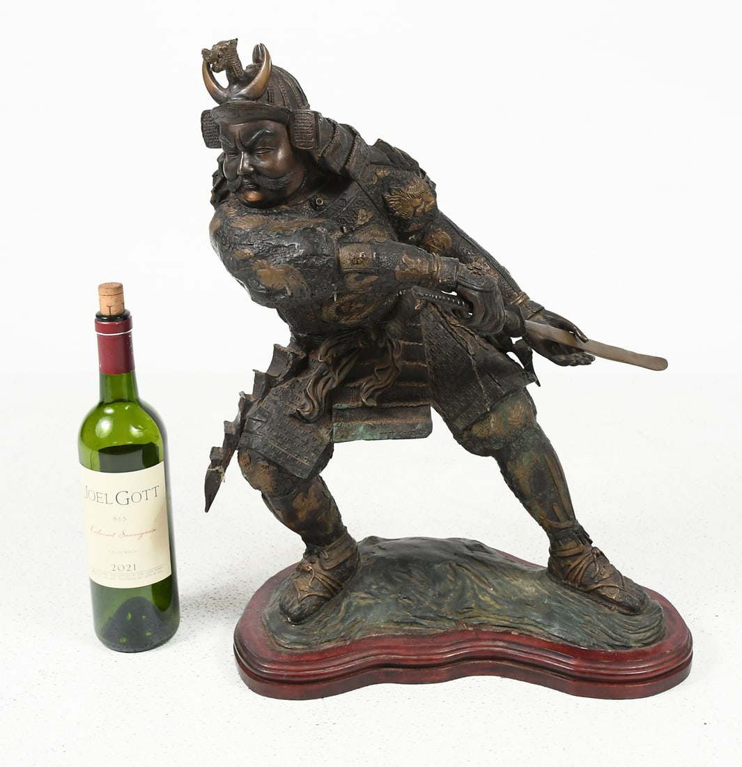 CHINESE WARRIOR BRONZE (1 of 3)