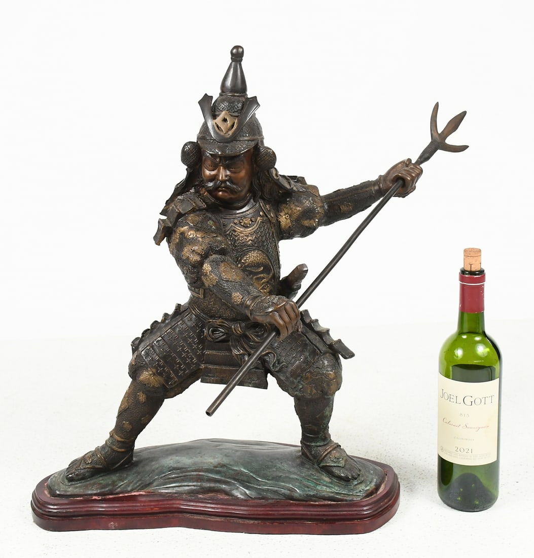CHINESE WARRIOR BRONZE (1 of 3)