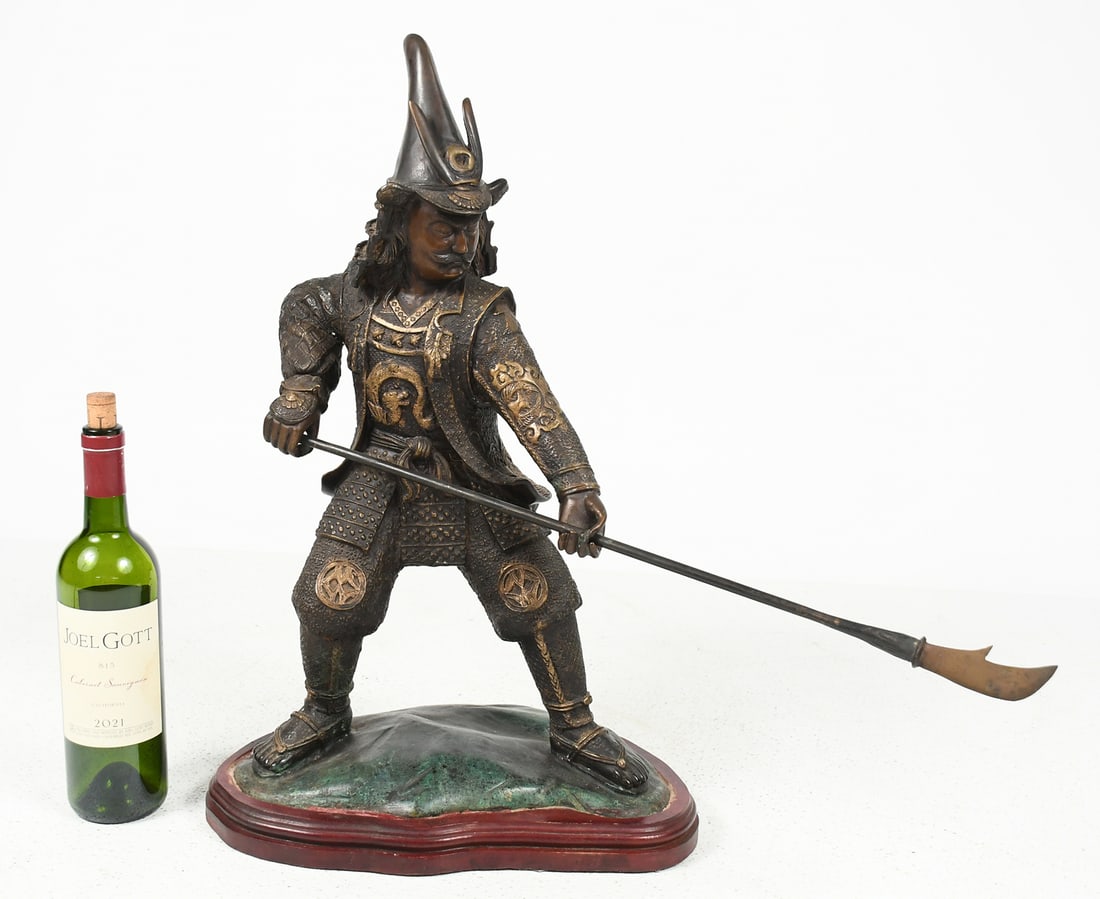 CHINESE WARRIOR BRONZE (1 of 3)
