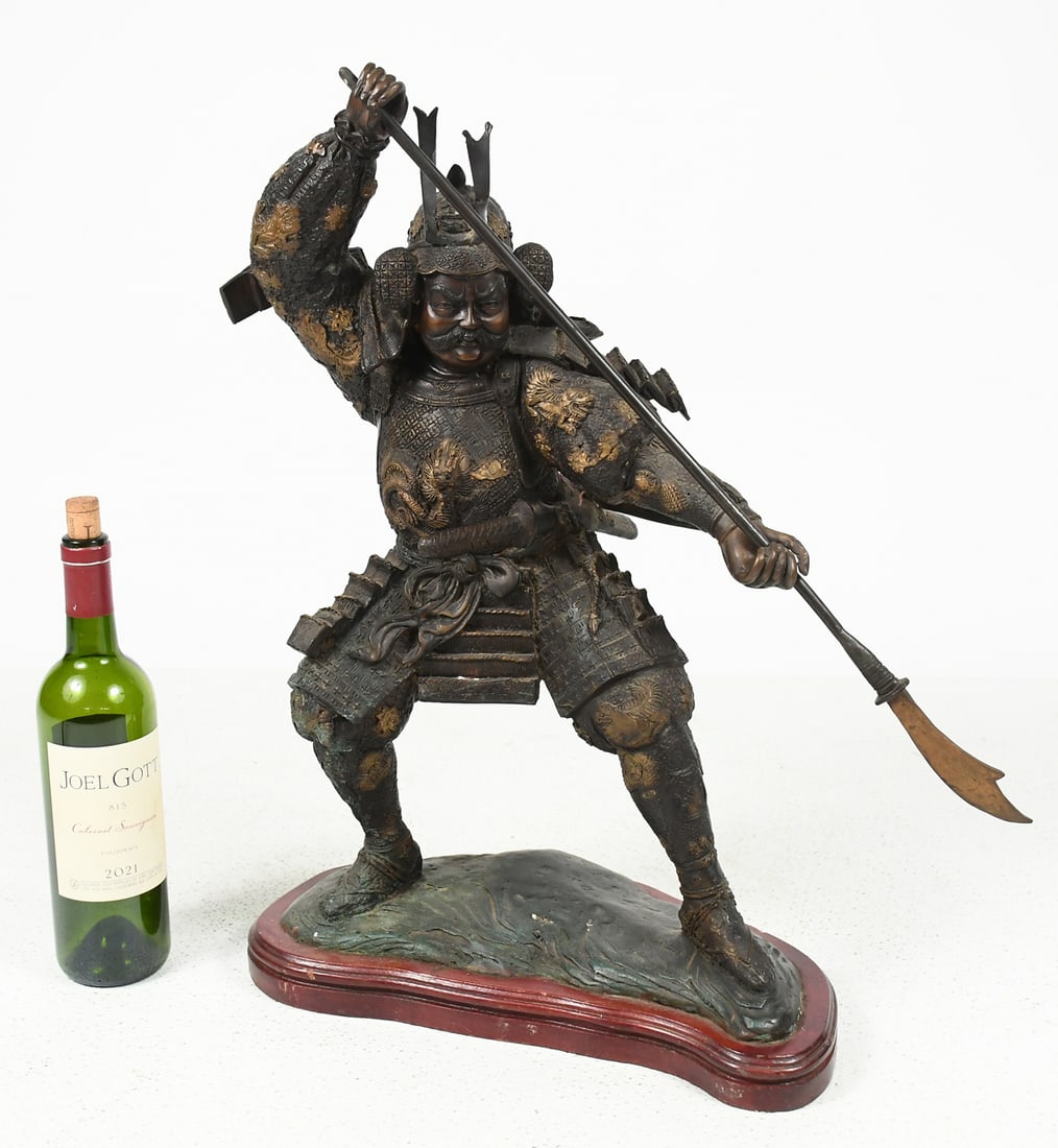 CHINESE WARRIOR BRONZE (1 of 4)