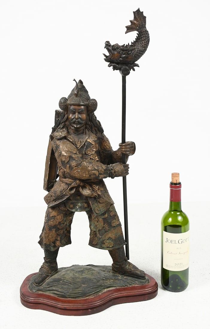 CHINESE WARRIOR BRONZE (1 of 3)