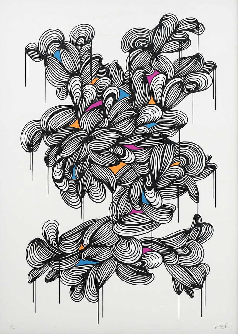 ORIGINAL KEF! "COSMIC FLAVOUR #2" SCREENPRINT (1 of 7)