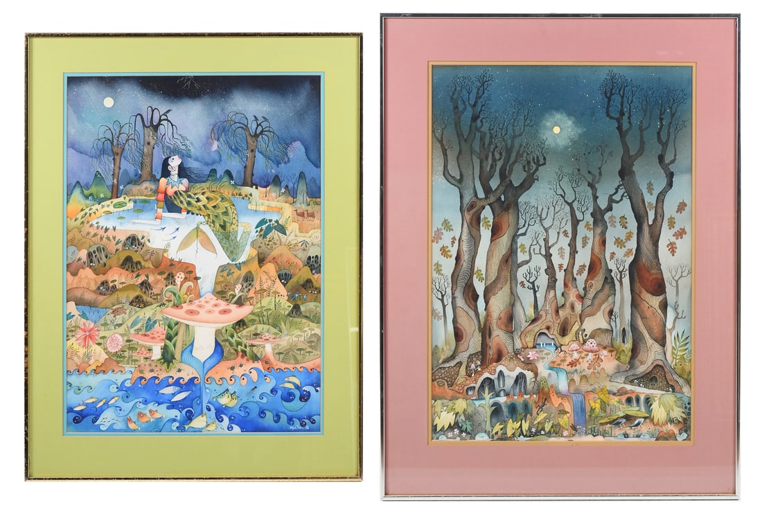 PR. MARK PERRIN WATERCOLOR PAINTINGS (1 of 6)