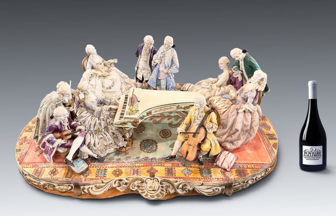 LUIGI FABRIS SALON CONCERT BISQUE FIGURAL GROUPING (1 of 7)