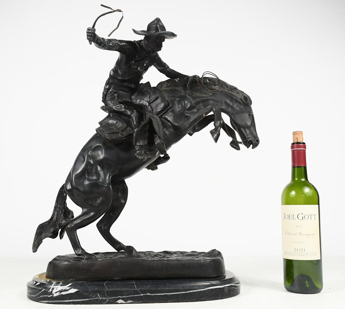 BRONCO BUSTER BRONZE AFTER FREDERIC REMINGTON (1 of 4)