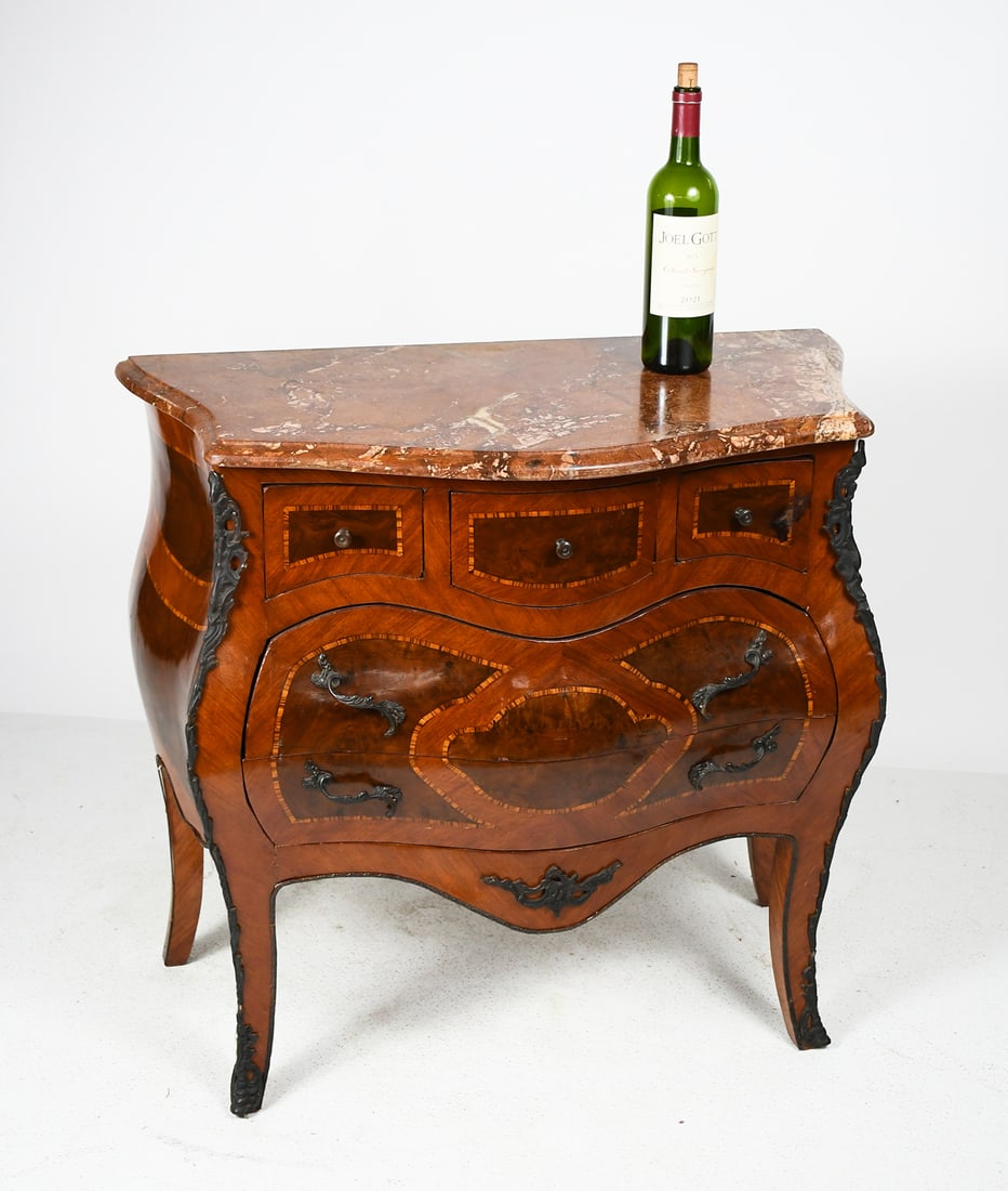 MARBLE TOP BOMBAY COMMODE (1 of 5)