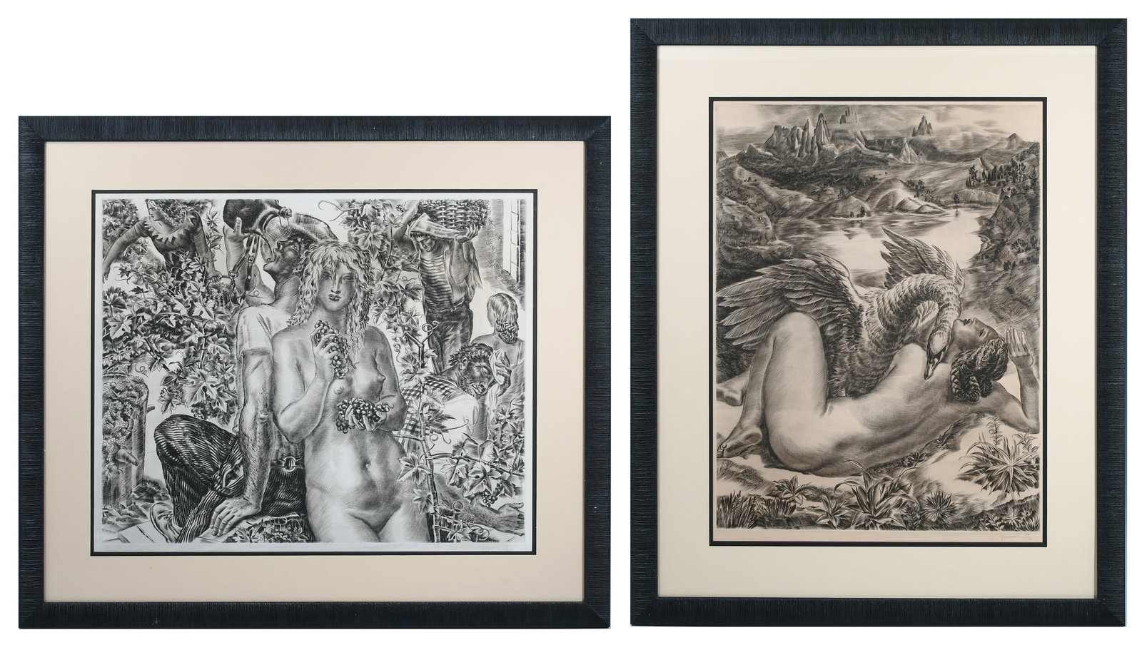 2 ALBERT DELARIS ENGRAVINGS (1 of 1)