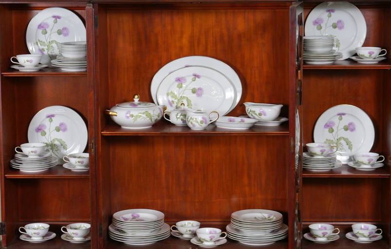 88 PC HUTSCHENREUTHER SCOTTISH THISTLE CHINA Aug 25, 2013 Burchard