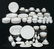 135 pc. ROSENTHAL MAGIC FLUTE FINE CHINA SERVICE
