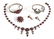 VINTAGE GARNET JEWELRY