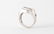 MEN'S BLACK & WHITE DIAMOND RING 10k GOLD SZ 11 - 2