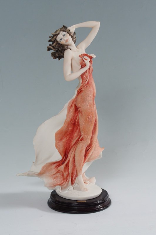 GIUSEPPE ARMANI FIGURE SUMMER HAZE #1696C: GIUSEPPE ARMANI FLORENCE SCULTURE d'ARTE FIGURINE, SUMMER HAZE: #1696C, 13 7/8".