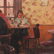 JOSEPH LORUSSO ''AT THE CAFE'' PAINTING