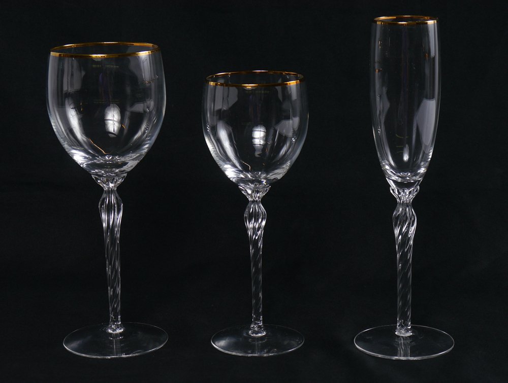 40 PC LENOX MONROE CRYSTAL STEMWARE Aug 24, 2014 Burchard Galleries