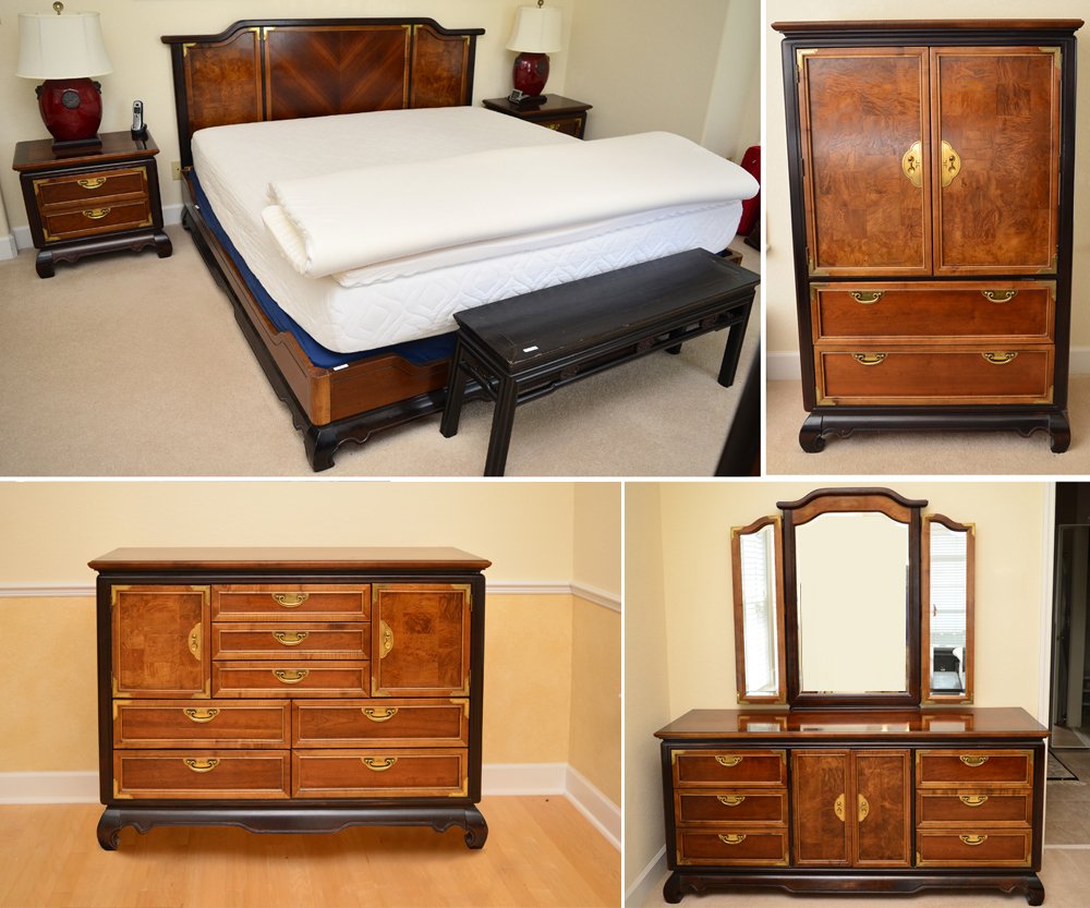 broyhill ming collection bedroom set