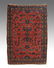 SEMI-ANTIQUE PERSIAN HK WOOL RUG 3'5'' x 4'8''