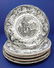 1375: 8 STAFFORDSHIRE BLACK TRANSFER PLATES