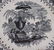 1376: 8 STAFFORDSHIRE BLACK TRANSFER PLATES - 8