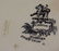 1376: 8 STAFFORDSHIRE BLACK TRANSFER PLATES - 9