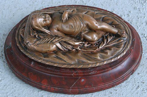 ORIENTALIST SCULPTURE OF BABY