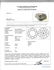 PLATINUM .60 CT CENTER DIAMOND RING W/ BLUE DIAMOND - 3