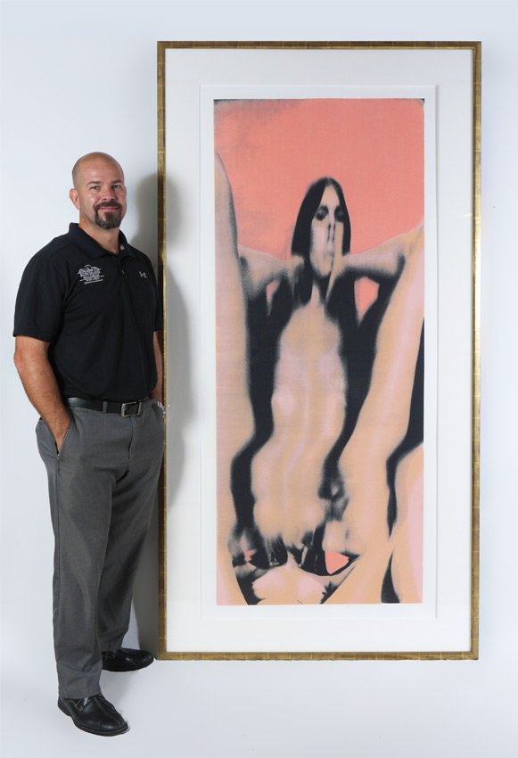 LARRY BELL ''UNTITLED #1'' SERIGRAPH (1 of 4)