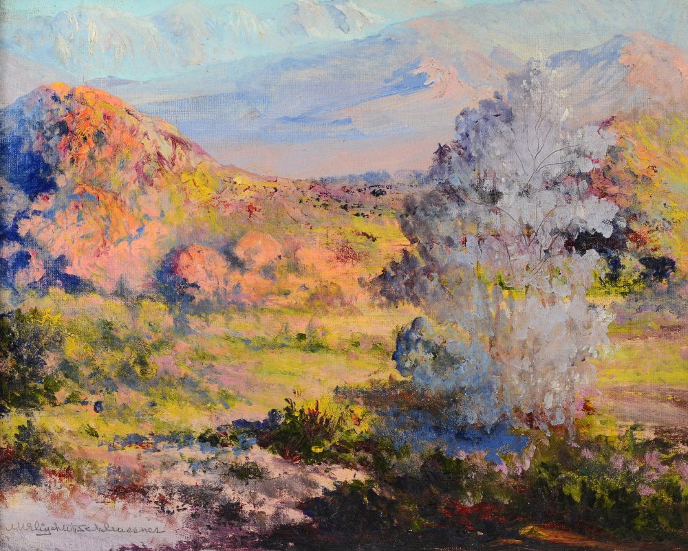 ELIZABETH SCHLEUSSNER WESTERN LANDSCAPE PAINTING (1 of 4)