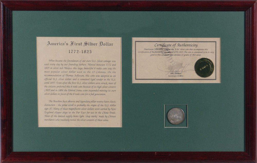 1818 FERDINAND VII 8 REALES SILVER COIN (1 of 3)