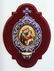FRENCH ENAMEL & PORCELAIN HOLY WATER FONT - 2