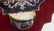 FRENCH ENAMEL & PORCELAIN HOLY WATER FONT - 3